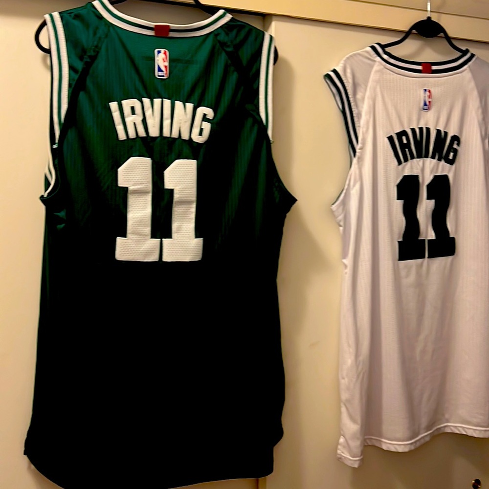 Boston Celtics Kylie Irving Nike Jerseys, Great Condition! Price is for both!